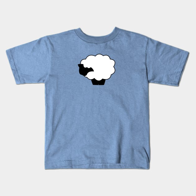 Sheep Kids T-Shirt by wrg_gallery